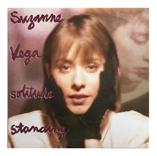 Suzanne Vega - Solitude Standing Us 1987 Lp Traslúcido Usado