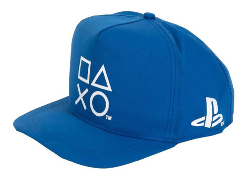 Gorra Playstation Botones Azul Soy Gamer