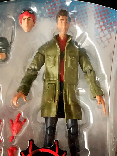 Peter Benjamin Parker Marvel Legends Spiderman Spiderverse (Usado)