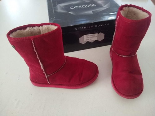 Pantubotas Talle 35 Citadina - Impecables