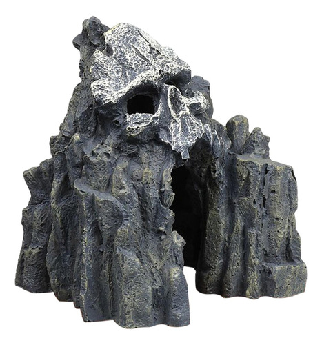 Cráneo Acuático Montaña Decoración Acuario Cueva Zz