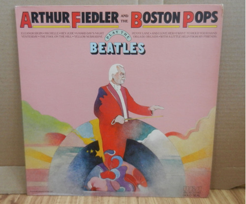 Arthur Fiedler & The Boston Pops - Play The Beatles Lp 1969