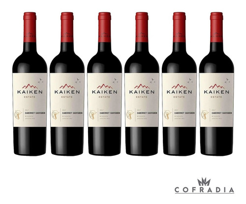 Vino Kaiken Estate Cabernet Sauvignon Caja 6 X 750ml