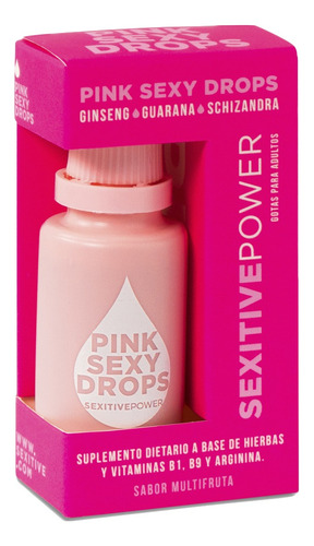 Pink Sexy Drops Suplemento Estimulante Concentrado Femenino