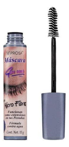  Rimel Prosa 4 En 1 Mascara Para Pestaña Microfibras Origina