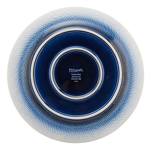 Juego Vajilla Cerámica 16 Pzs Plato 26cm Ensaladera 20cm Bow