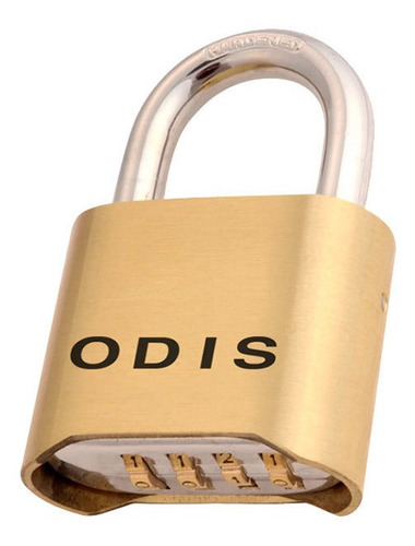 Imagen 7 de 8 de Candado Odis Stylelock 52mm Bronce - Stylelock