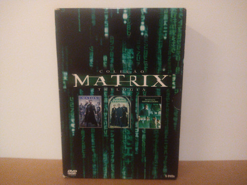 Coleção Trilogia Matrix Filme-dvd