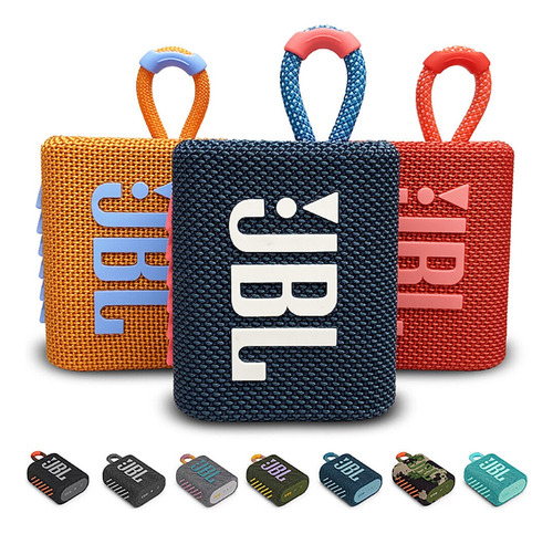 Bocina Jbl Go 3 Portátil Con Bluetooth Recargable Original