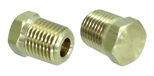 Tapón Hidraulico Macho Nptf Cabeza Hexagonal 1/2pul 25401390