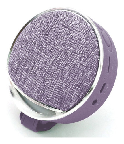 Mini Bocina Portátil Con Bluetooth, Usb, Micro Sd Pp-sbt131 Color Morado