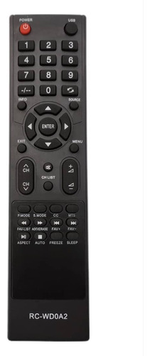 Control Remoto Tv Daewoo Dla-32r1u / Dla-42r1f / Rc-wd0a2.