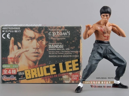 Coleção Bruce Lee Kit 4 Bonecos De Colecionador Jp339