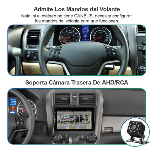 Isudar Estéreo 2+32gb Carplay Para Honda/crv/cr-v 2006-2011