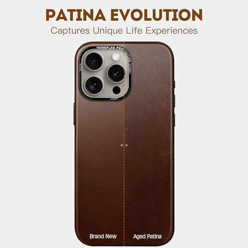 Funda Para iPhone 15 Pro 6.1 Rustic Cafe 6.1 PuLG Oil Wax To