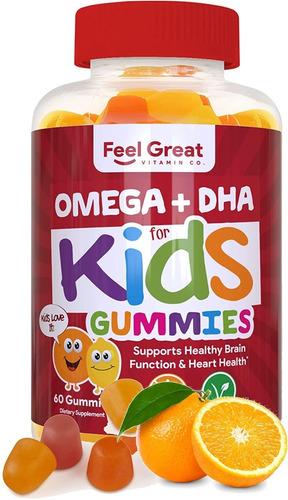 Omega 3-6-9 Dha De Algas, Chia, Aceite De Coco, +vit C Niños