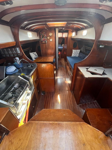 Velero Clásico Dorado B Frers- Yanmar 39 Hp- Muy Bueno!
