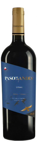 Vinho Chileno Paso De Los Andes Syrah 750ml