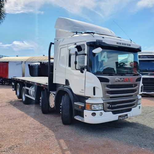 Imagem 3 de 15 de Caminhão Bitruck Scania P310 8x2 2014 - Bi-truck 4 Eixos
