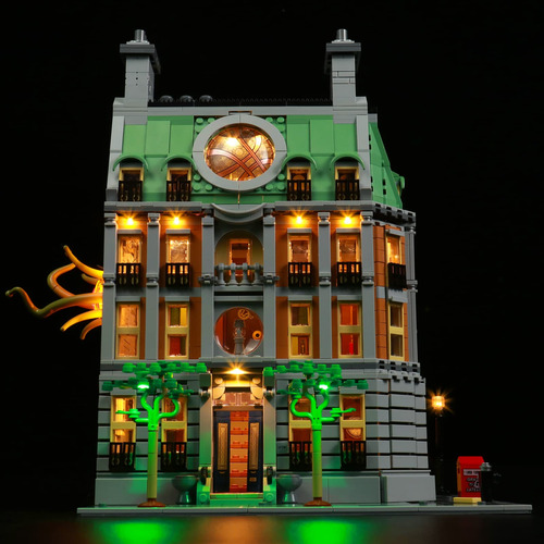 Luz Led Para Lego Sanctum Sanctorum Construcción Modular Il