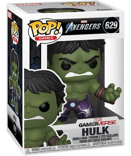 Imagen 2 de 3 de Funko Pop Marvel Los Vengadores The Hulk