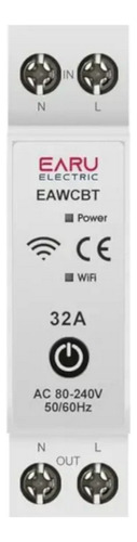 Llave Termica Wifi Monofasica 32a Control Remoto Tuya