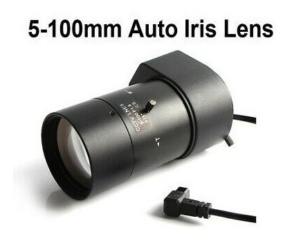 Lente Para Camara Cctv 1/3 Vari-focal Tv Lens 5-100mm (Usado)
