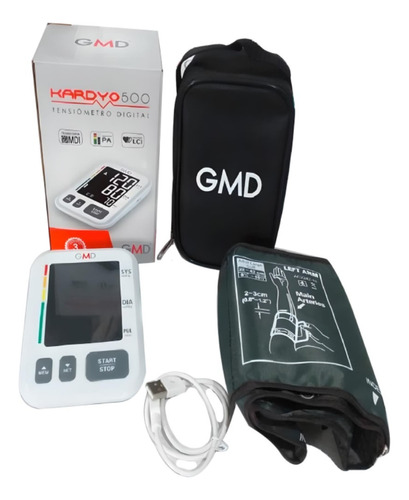 Tensiómetro Digital De Brazo Gmd ® Con Cargador + Envío