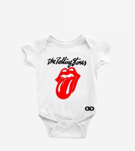 Body Bebé The Rolling Stones Band Baby Rock Infantil Algodón