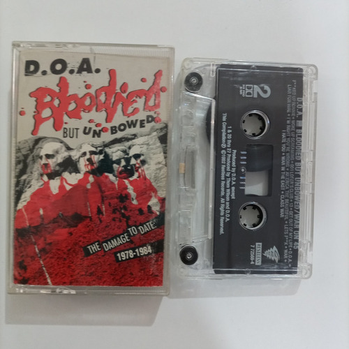 D.o.a. Bloodied But Unbowed Cassette Punk Hardcore 1983