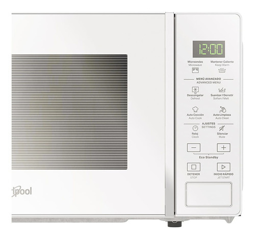 Imagen 4 de 7 de Microondas Whirlpool 20lt Blanco - Wm1807w Whirlpool