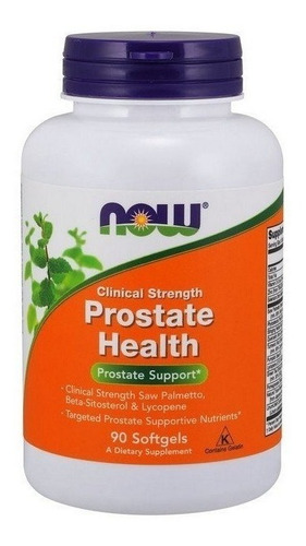 Now Foods | Prostate Health | Clinical Strength | 90 Softgel