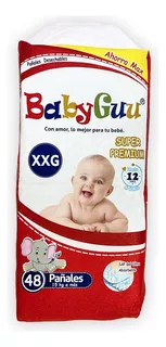 Pañales Para Bebé Babyguu Talla Xxg Premium 48 Unid.
