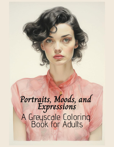 Libro: Portraits, Moods, And Expressions: A Greyscale Colori