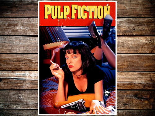 Poster Pelicula Pulp Fiction Tarantino 47x32cm 250grms