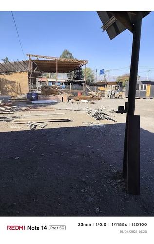 Arriendo Paine Terreno Bodegaje Estacionamiento Caletera Pan