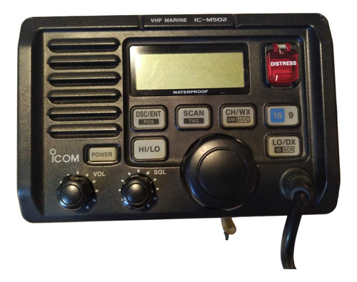 Radio Icom Vhf Marine Ic-m502 (Usado)