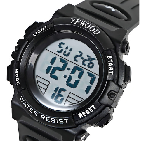 Reloj pulsera Yfwood Black