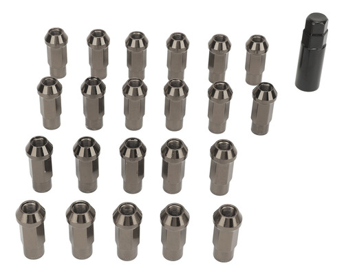 Para Porcas Cônicas De 22 Peças Com Chave De Porca
