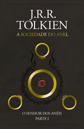 Livro O Senhor Dos Anéis: A Sociedade Do Anel