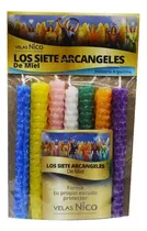 Comprar Novenas De Miel De Los 7 Arcángeles - Velas Cortas Arcangel