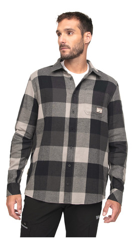 Camisa Hombre Weinbrenner Maloja Negro