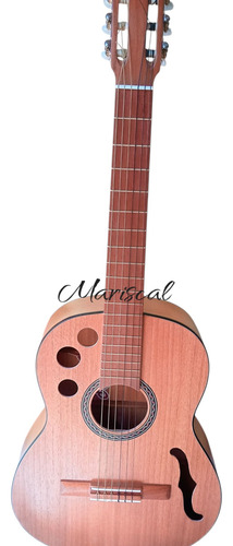 Guitarra Acústica De Ciprés Miel Diestro Caoba