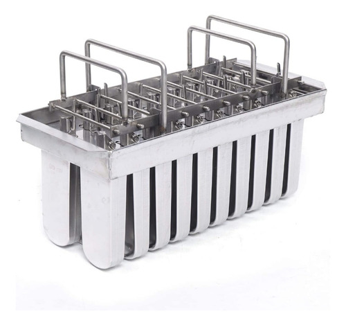 Molde Para Helados De Paleta Acero Inoxidable 20
