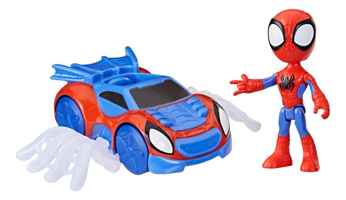 Marvel Spidey y Sus Sorprendentes Amigos, Juguete Bólido Arácnido de Spidey