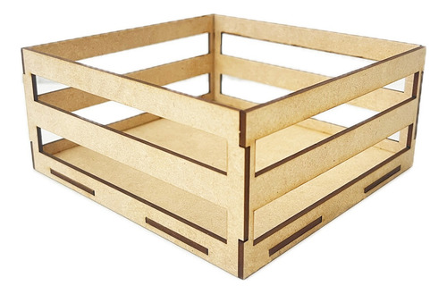 Kit Huacales De Madera Mdf 20x20- Pack 30
