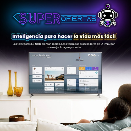 Tv LG 65 4k - Serie 8500 - I M P O R T A D A S + Magic Remot
