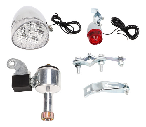 Juego De Faros Delanteros Traseros Vintage Para Bicicleta, R