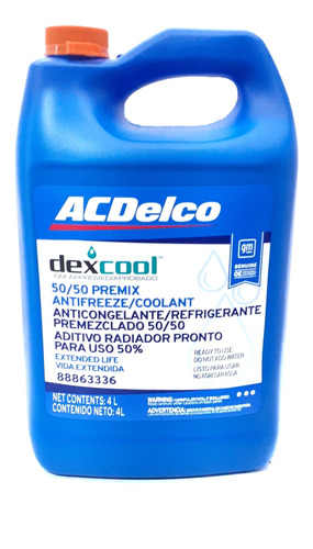 Refrigerante Acdelco 50/50 Importado