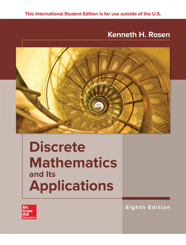  Discrete Mathematics And Its Applications 8e  -  Rosen 